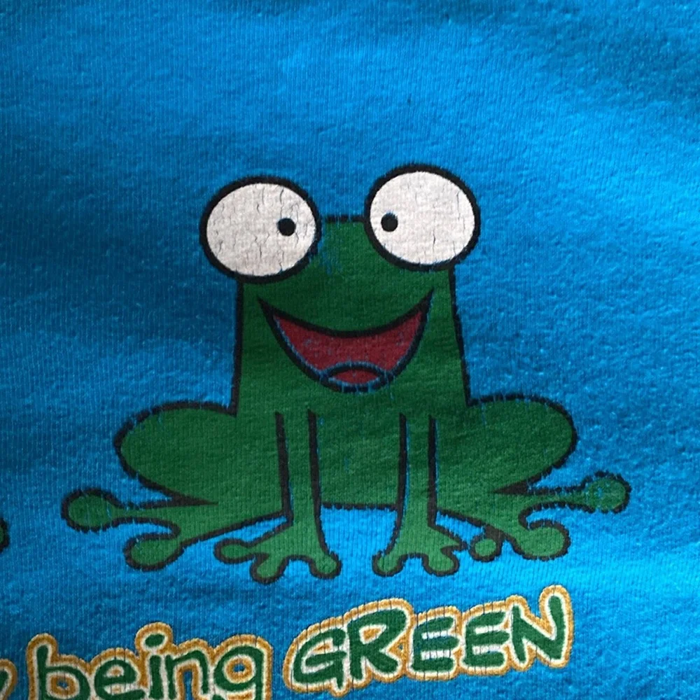 It Isn't Easy Being Green Unisex Las Vegas T-Shirt, Size Youth M (10/12)